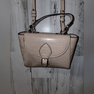 Banana Republic Faux Leather Snake Print Purse